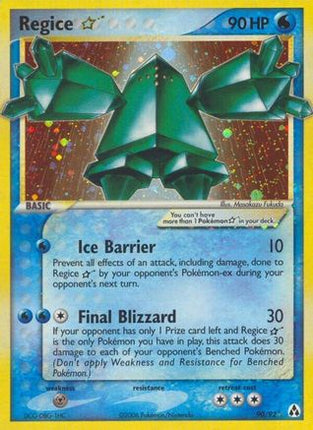 Regice Star - 90/null [Legend Maker] Holofoil