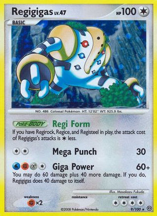 Regigigas - 9/106 [Stormfront] Holofoil