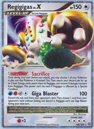 Regigigas LV.X - 100/106 [Stormfront] Holofoil