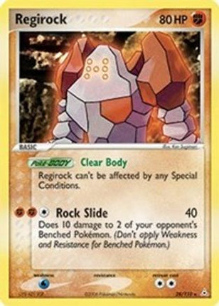 Regirock - 28/null [Holon Phantoms] Reverse Holofoil