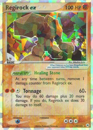 Regirock ex - 98/null [Hidden Legends] Holofoil