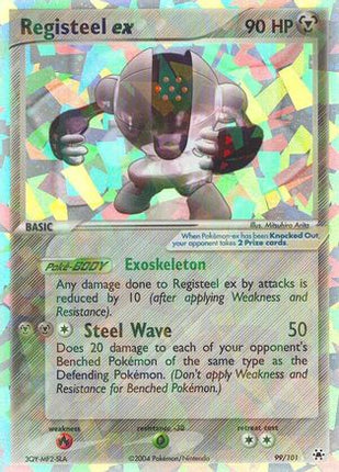 Registeel ex - 99/null [Hidden Legends] Holofoil