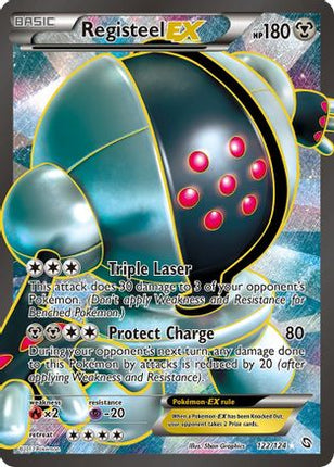 Registeel EX (122 Full Art) - 122/124 [Dragons Exalted] Holofoil