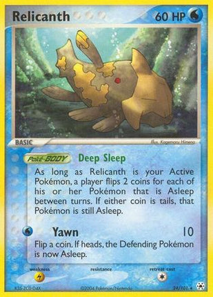 Relicanth - 24/null [Hidden Legends] Reverse Holofoil