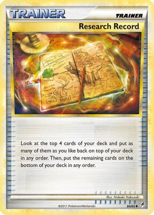 Research Record - 84/95 [Call of Legends] Reverse Holofoil