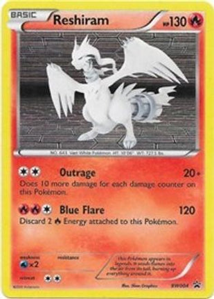 Reshiram - BW004 - BW004/null [Black and White Promos] Holofoil