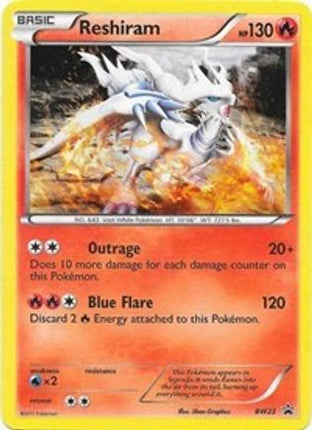 Reshiram - BW23 - null/null [Black and White Promos] Holofoil