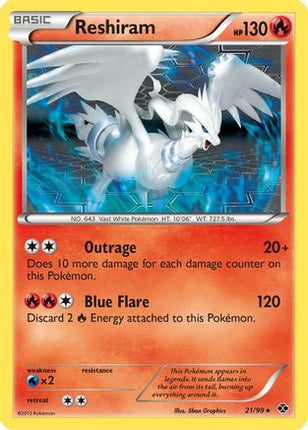 Reshiram - 21/99 [Next Destinies]