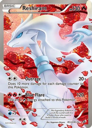 Reshiram (Full Art) - RC22/106 [Legendary Treasures: Radiant Collection] Holofoil