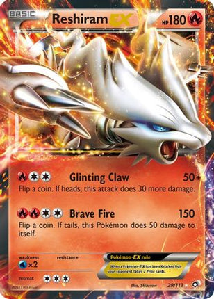 Reshiram EX - 29/106 [Legendary Treasures] Holofoil
