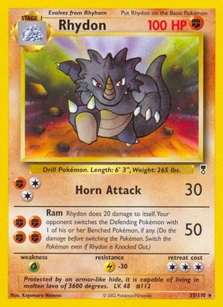 Rhydon - 35/110 [Legendary Collection]