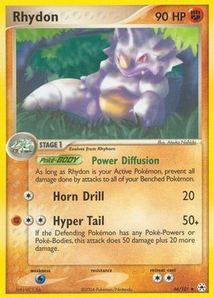 Rhydon - 46/null [Hidden Legends] Reverse Holofoil