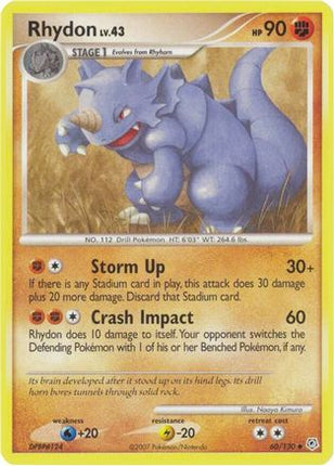 Rhydon - 60/130 [Diamond and Pearl]