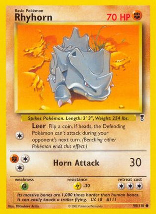 Rhyhorn - 90/110 [Legendary Collection] Reverse Holofoil