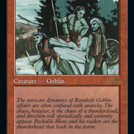 Mons's Goblin Raiders (Retro) [30th Anniversary Edition]