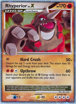 Rhyperior LV.X - DP29 - null/null [Diamond and Pearl Promos] Holofoil