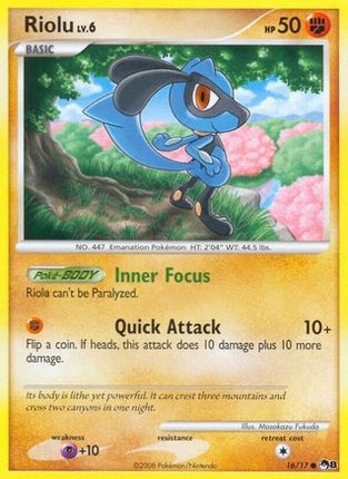 Riolu - 16/null [POP Series 8]
