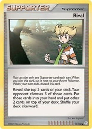 Rival - 113/130 [Diamond and Pearl] Reverse Holofoil
