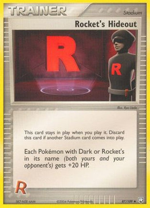 Rocket's Hideout - 87/109 [Team Rocket Returns] Reverse Holofoil