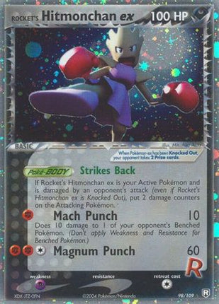 Rocket's Hitmonchan ex - 98/109 [Team Rocket Returns]