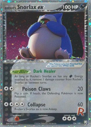 Rocket's Snorlax ex - 104/109 [Team Rocket Returns]