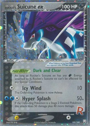 Rocket's Suicune ex - 105/109 [Team Rocket Returns] Holofoil