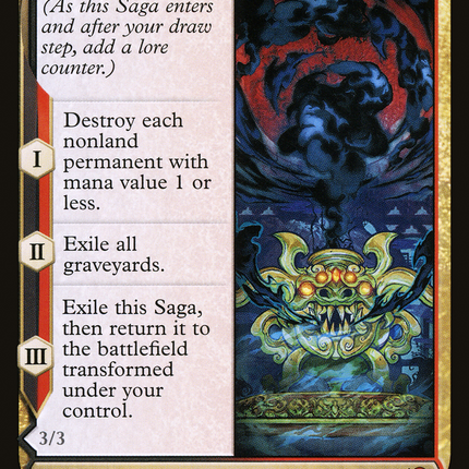 Hidetsugu Consumes All // Vessel of the All-Consuming (Showcase) [Kamigawa: Neon Dynasty]