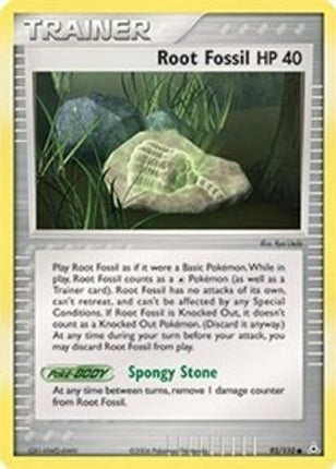 Root Fossil - 93/null [Holon Phantoms] Reverse Holofoil