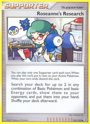 Roseanne's Research - 125/132 [Secret Wonders] Reverse Holofoil