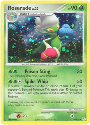 Roserade - 13/130 [Diamond and Pearl] Reverse Holofoil