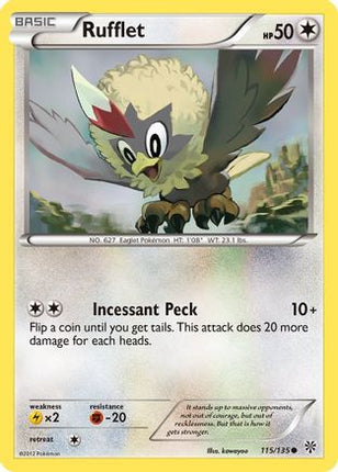 Rufflet - 115/108 [Plasma Storm]