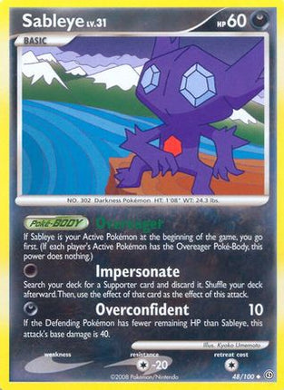 Sableye - 48/106 [Stormfront] Reverse Holofoil