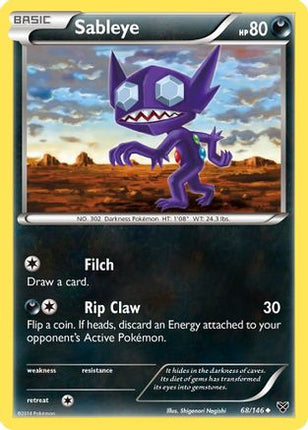 Sableye - 68/106 [XY Base Set]