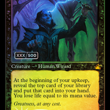 Dark Confidant (Retro) [Ravnica Remastered] Serialized Foil