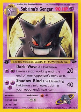 Sabrina's Gengar - 29/132 [Gym Challenge] Unlimited