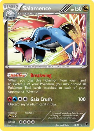Salamence - 64/106 [Plasma Blast] Holofoil