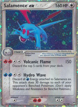 Salamence ex - 96/null [Power Keepers] Holofoil