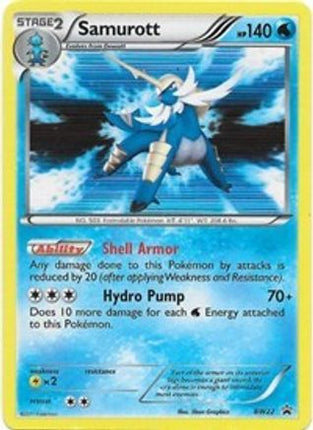 Samurott - BW22 - null/null [Black and White Promos] Holofoil