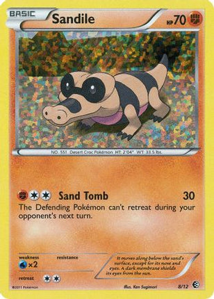 Sandile - 8/12 [McDonald's Promos 2011] Holofoil