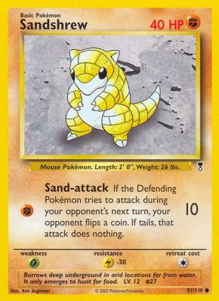 Sandshrew - 91/110 [Legendary Collection]