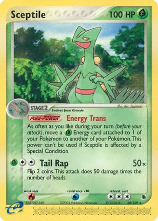 Sceptile - 20/109 [Ruby and Sapphire] Reverse Holofoil