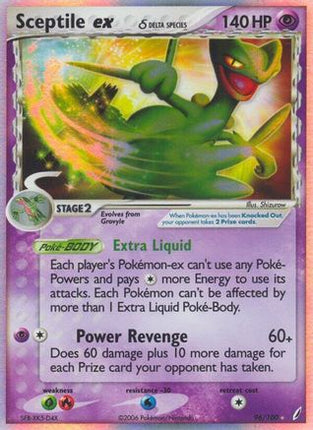 Sceptile ex (Delta Species) - 96/100 [Crystal Guardians] Holofoil