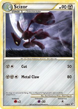 Scizor - 7/106 [Undaunted] Reverse Holofoil
