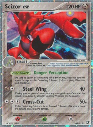 Scizor ex - 108/115 [Unseen Forces] Holofoil