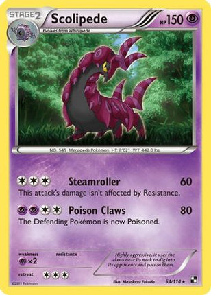 Scolipede - 54/114 [Black and White]