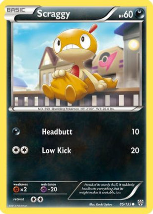 Scraggy - 85/108 [Plasma Storm]