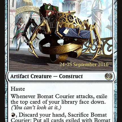 Bomat Courier [Kaladesh Promos] Prerelease Foil