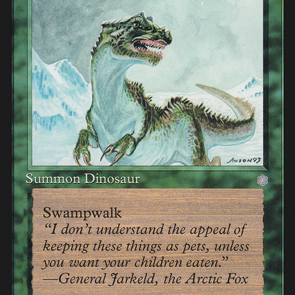 Pygmy Allosaurus [Ice Age]