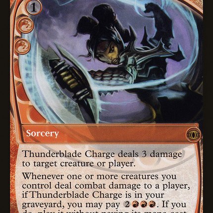Thunderblade Charge [Future Sight]