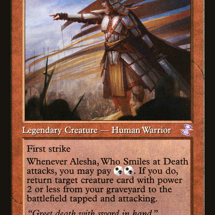 Alesha, Who Smiles at Death (Retro) [Time Spiral Remastered]